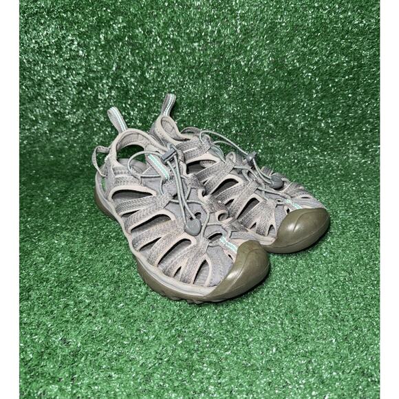 Keen Whisper Hiking Sandals Womens Size 8 Gray Waterproof Outdoor Trail Shoes - Picture 3 of 9